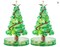 DIY Crystal Grow Christmas Tree Xmas Funny Party Birthday Gift (2PCS) Magic Growing Crystal Christmas Tree, Mini Christmas Tree, Growing Christmas Tree for Kids